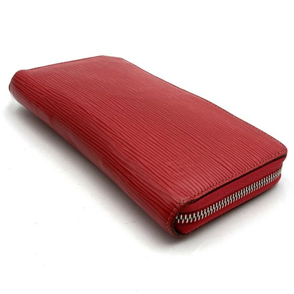 LOUIS VUITTON Red Leather Wallet - Picture 3 of 16